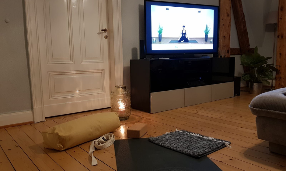 Zuhause bei Frau Zienteck Meditationsbereich zu Hause